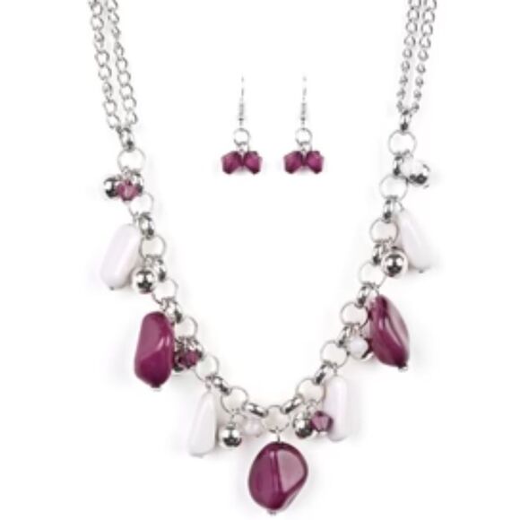 Grand Canyon Grotto Multi Necklace (305) - Picture 2 of 3